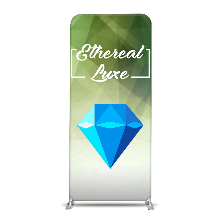 38" Rise XL Double-Sided Fabric Banner Stand (Flat) 38" Rise XL Double-Sided Fabric Banner Stand (Flat)