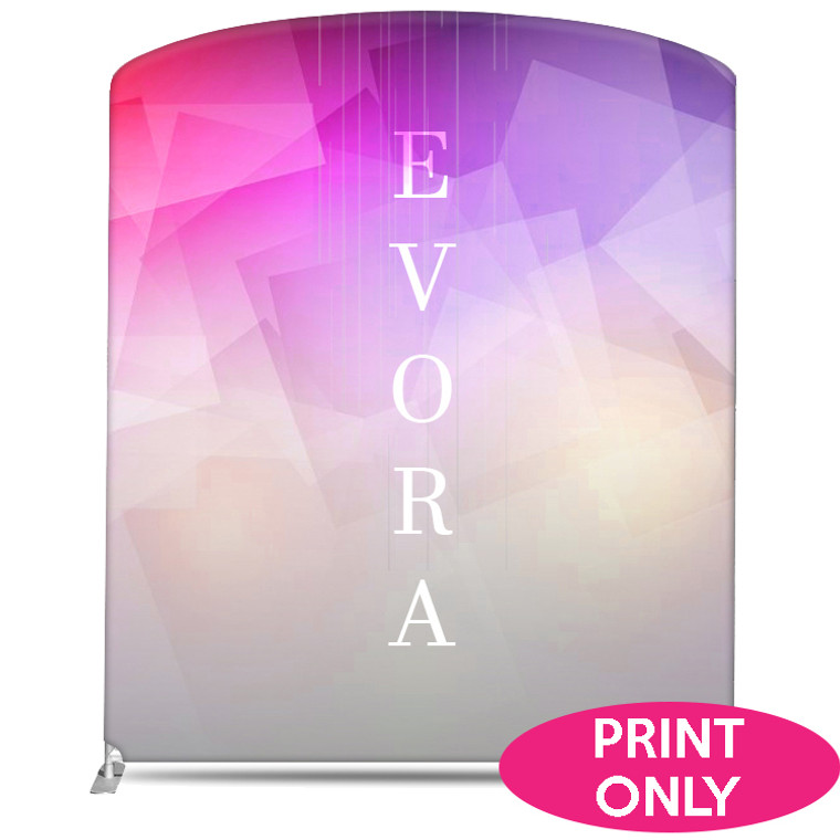 78" Rise XL Double-Sided Fabric Banner Stand (Curve) Replacement Print