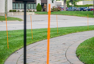 Fiberglass Marker Stakes vs. Plow Right Marking Stakes Fiberglass Marker Stakes vs. Plow Right Marking Stakes