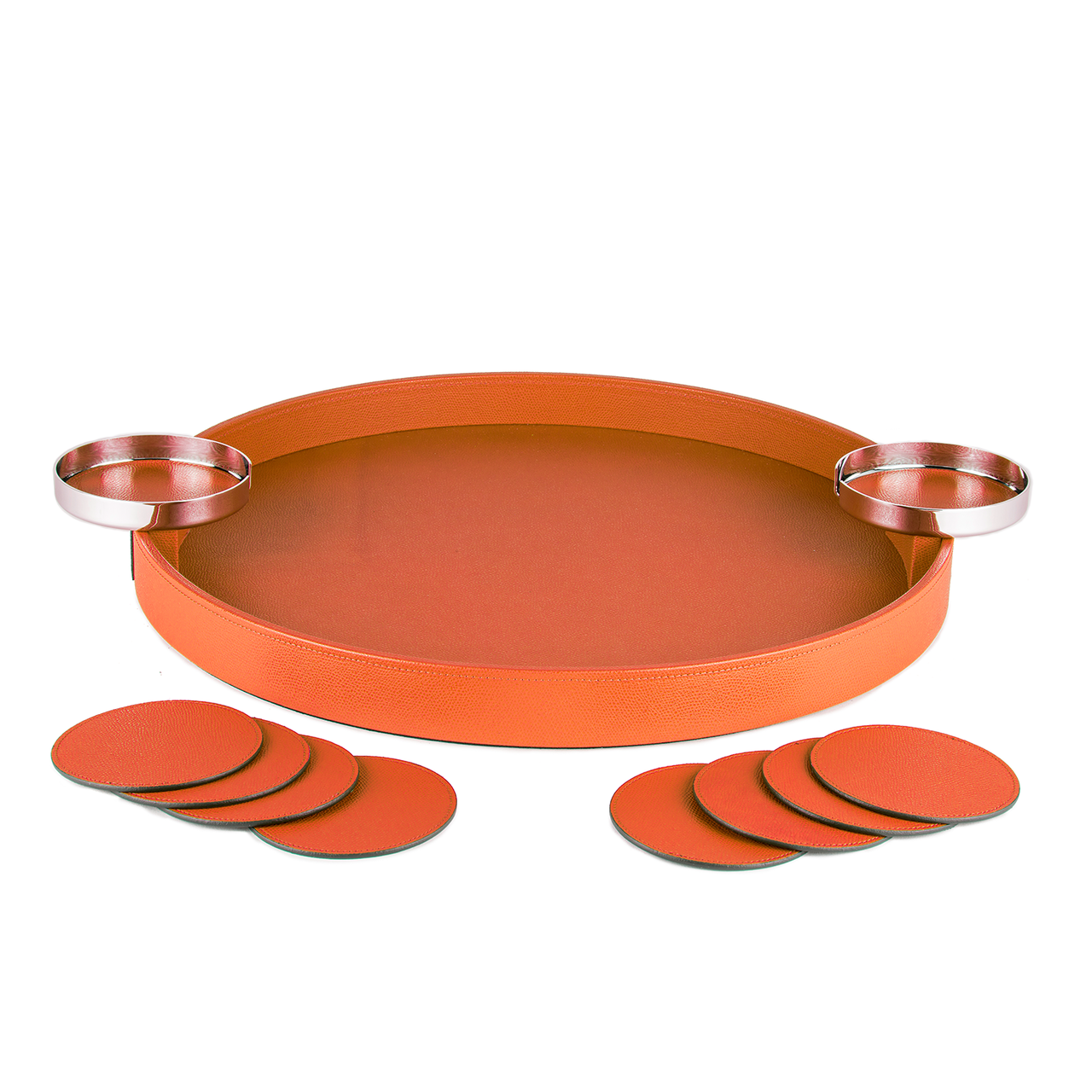 Pebble tray with coasters Between The Sheets