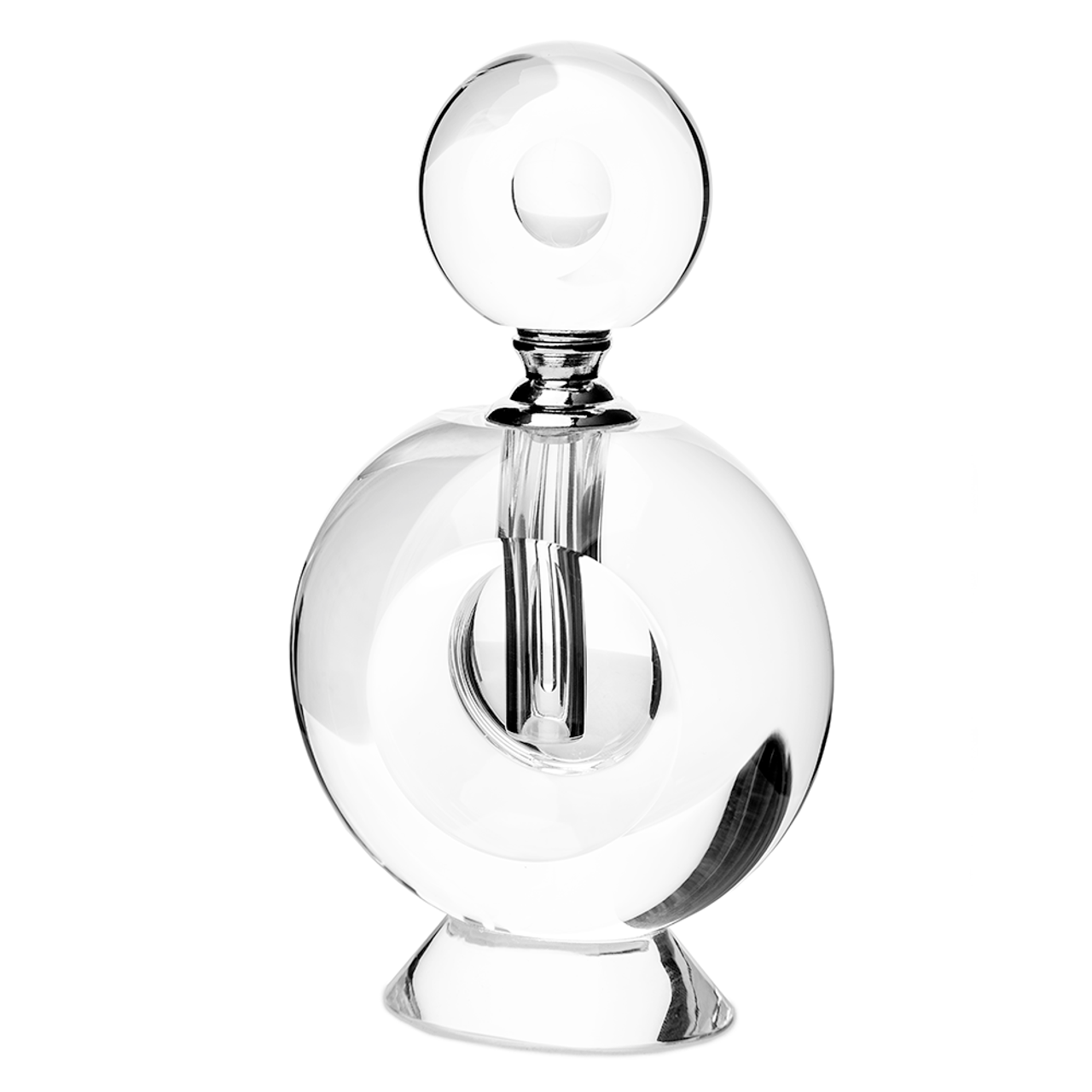 circle perfume bottle