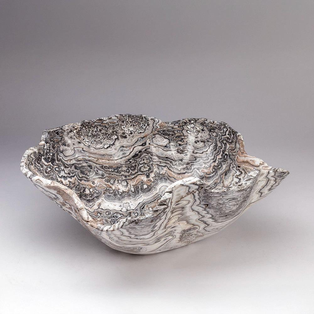 置物 onyx bowl Zebra Onyx Bowl XXIV - Between The Sheets