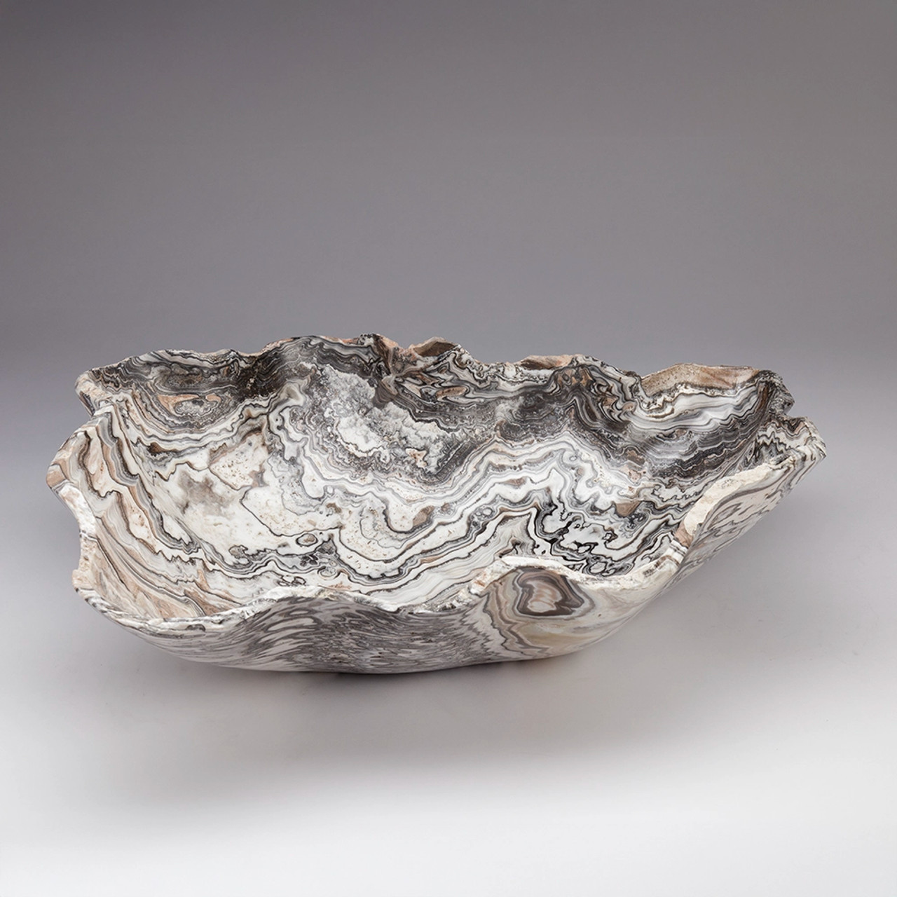 Zebra Onyx Bowl XXV - Between The Sheets