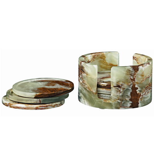 Onyx Coasters - Green