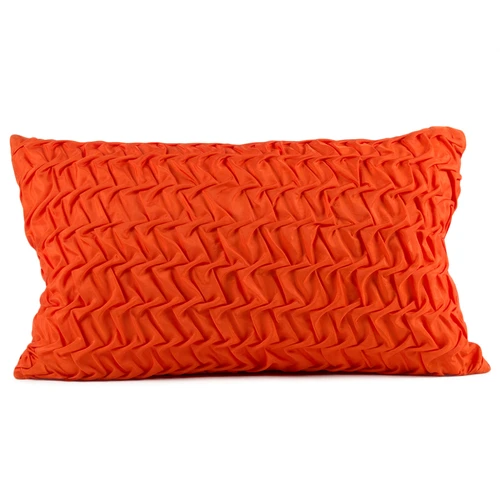 Smocked Swirl - Orange 12" x 20"