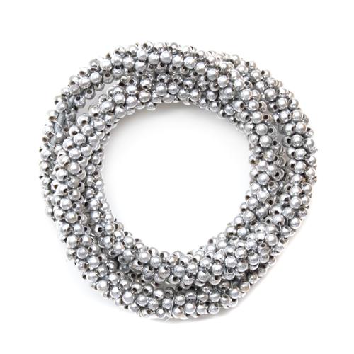 Beads 3 Ring - Silver
