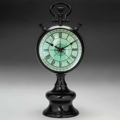 Compass Double Sided Clock