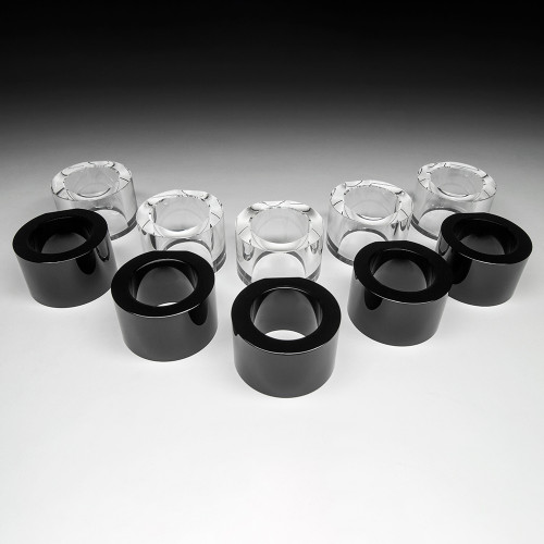 Modern Circles Napkin Rings