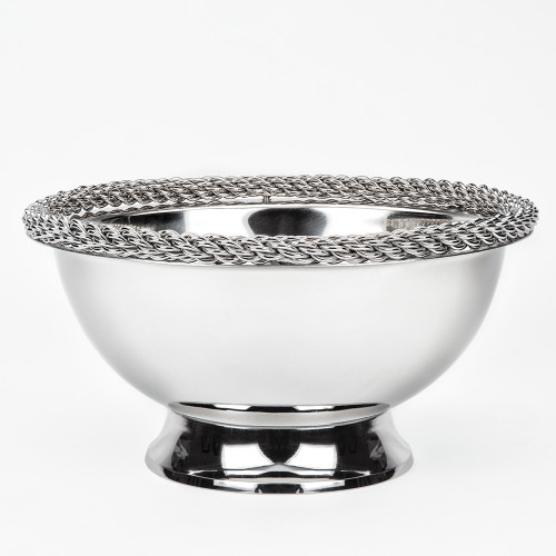 Stainless Steel Rope Edge Bowl