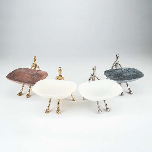 Rock Man Marble Soap Dish