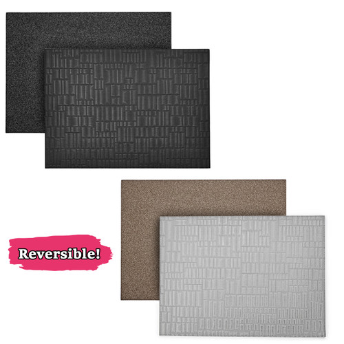 Cubic/ Caviar Reversible Placemats