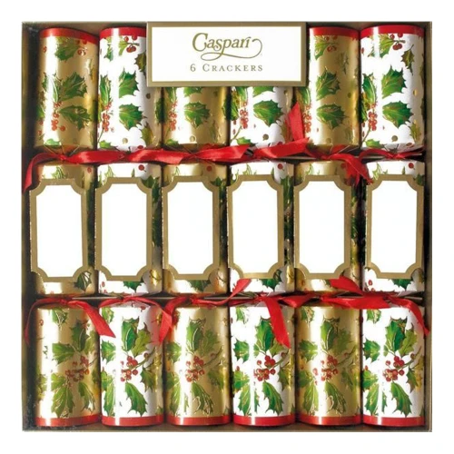 Gilded Holly Cracker