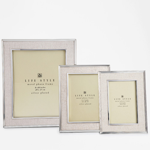 Linen Edge Picture Frames
