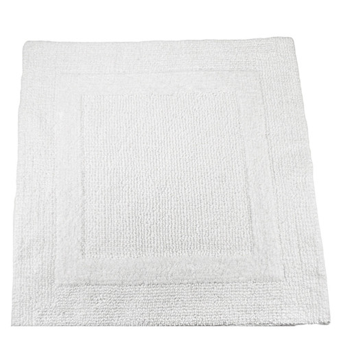 Abyss Habidecor Reversible Bath Rug, White 100 - 20x31