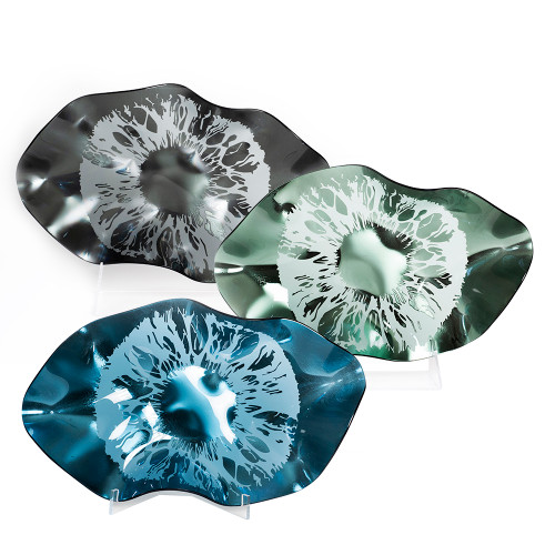 Iris Oval Centerpiece