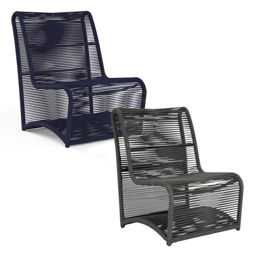 Marino armless club chair