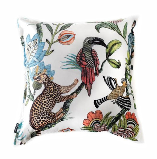 Camp Critters outdoor pillow