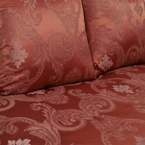 Oliver Duvet Cover - Lobster (Jacquard on both sides)