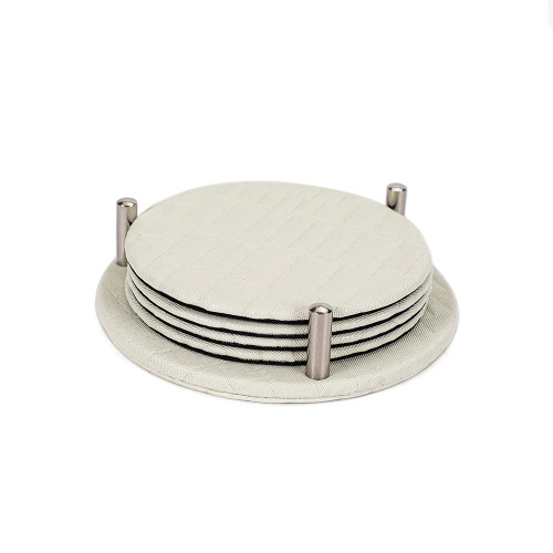 Qubic round coasters