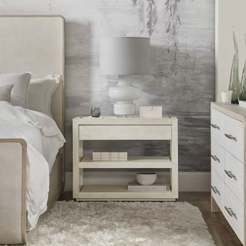Cascade one drawer nightstand