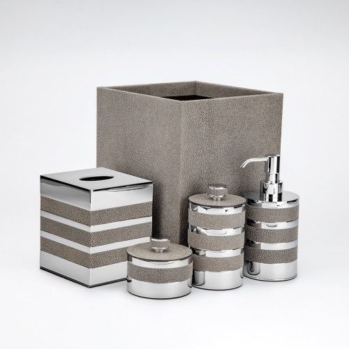 Saturno Bath Accessories- Gray