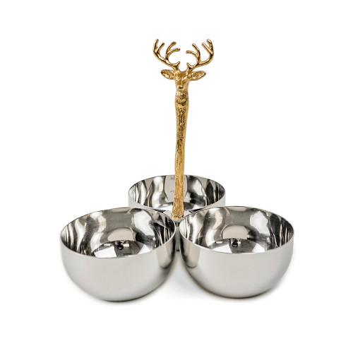 Stag 3 Bowl Condiment