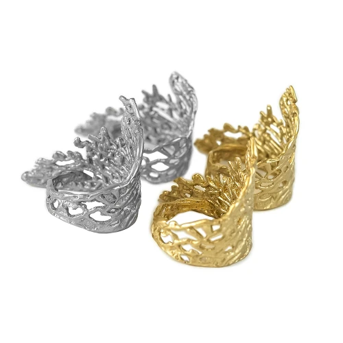 Fan Coral Napkin Rings