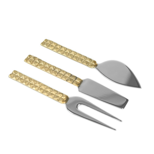 Pyramid cheese knife