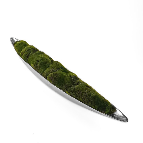 Faux moss boat