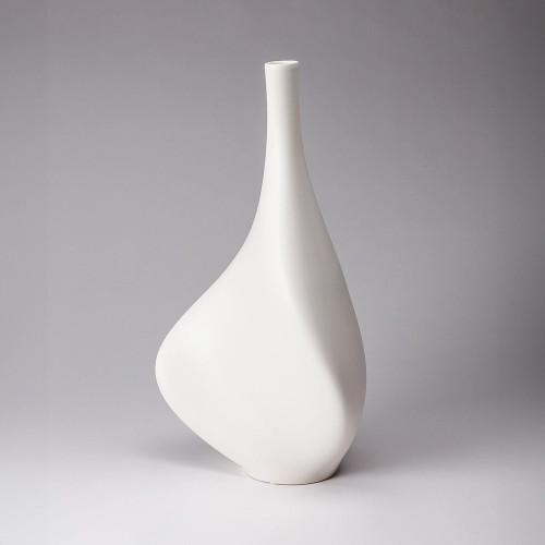 Muse Vase- Matte white