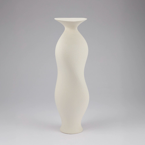 Resonance vase- Stone white