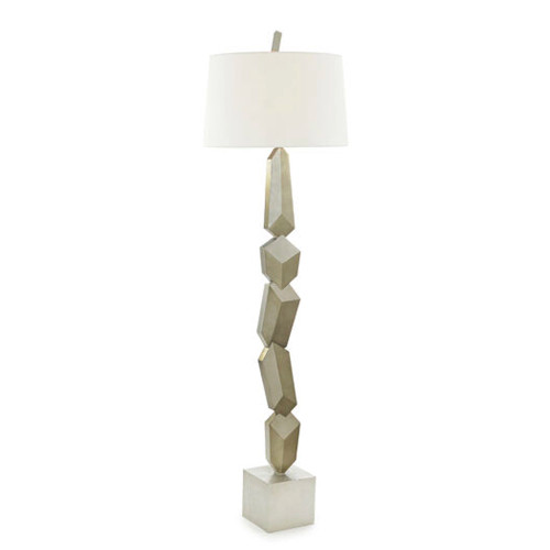 Trompe-L'Oeil Silver Floor Lamp