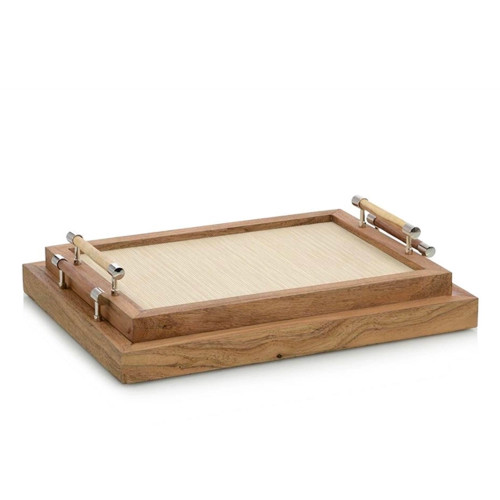 Confetti leather trays