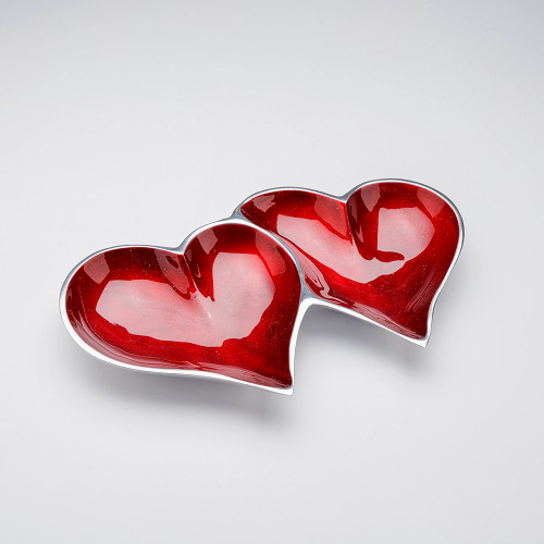 Double heart dish II