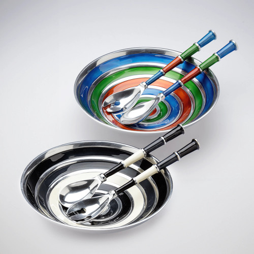 Striped bowl set