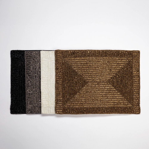 Beaded Quadrant placemat