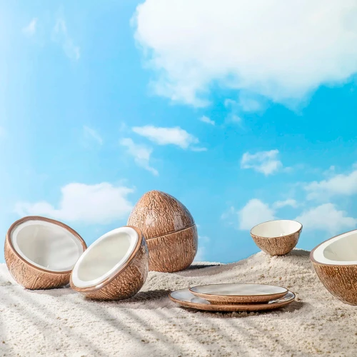 Coconut salad bowl