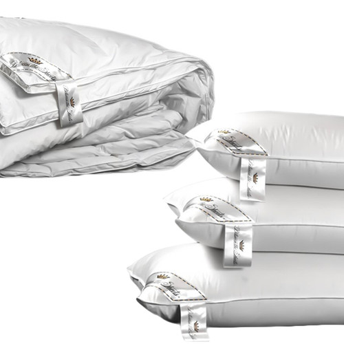 European Goose Down Sleeping Pillows Luxury Down Pillows Between