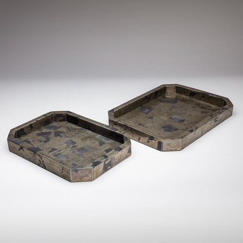 Pyrite angles tray