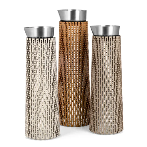 Sophie Leather Carafe