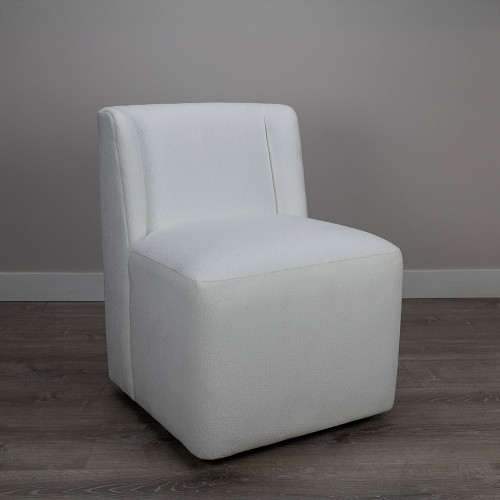 Charlotte Dining Chair- Natural White