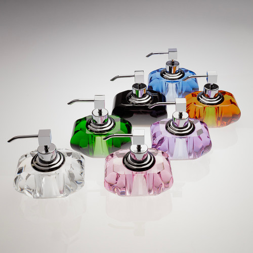Cristallo Soap Dispenser- Silver