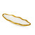 White Oval Bowl New Bone China with Gold Rope Scalloped Edge