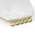 Hex handled cake stand