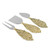 Fan coral cheese knife