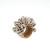 Raffia cowrie shell napkin rings