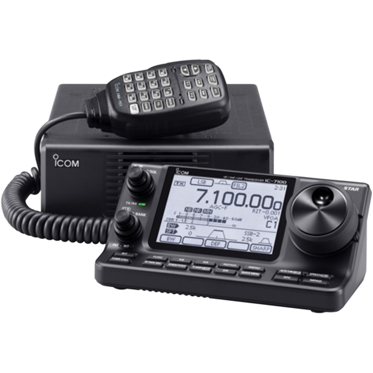 Icom IC-7100 HF/VHF/UHF D-STAR Transceiver | radioparts.com