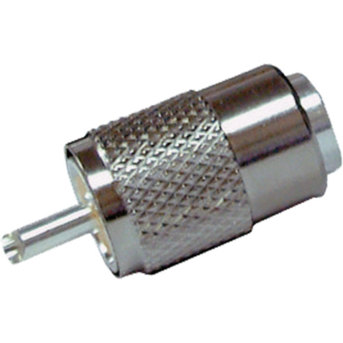 RF RFU-500 INDUSTRIES UHF Male Connector for RG8, RG8A & RG213 Cables.Nickle Plated Shell, Silver Plated Body.Phenolic Insulation.Solder Pin and