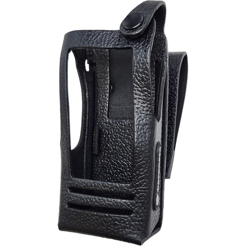 Motorola PMLN5020 Hard Leather Case for XPR 6000 Series Display Radios