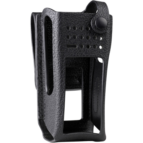 Motorola PMLN6097A Hard Leather Carry Case Radios with Full Keypad